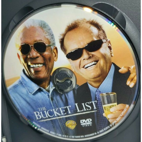 The Bucket List DVD 2008 Jack Nicholson, Morgan Freeman No Scratches Clean - Picture 7 of 7